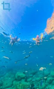 Cueva submarina misteriosa